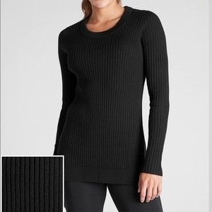 NEW Athleta lincoln park ribbed sweater